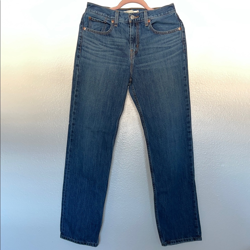 LEVI STRAUSS & Co Classic Blue Denim Jeans - Low Pro Straight Sz 27